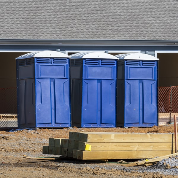 what is the cost difference between standard and deluxe porta potty rentals in Selma Indiana